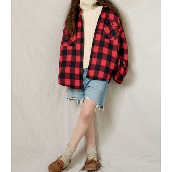 NEW DENIMIST cpo shirt jacket in plaid